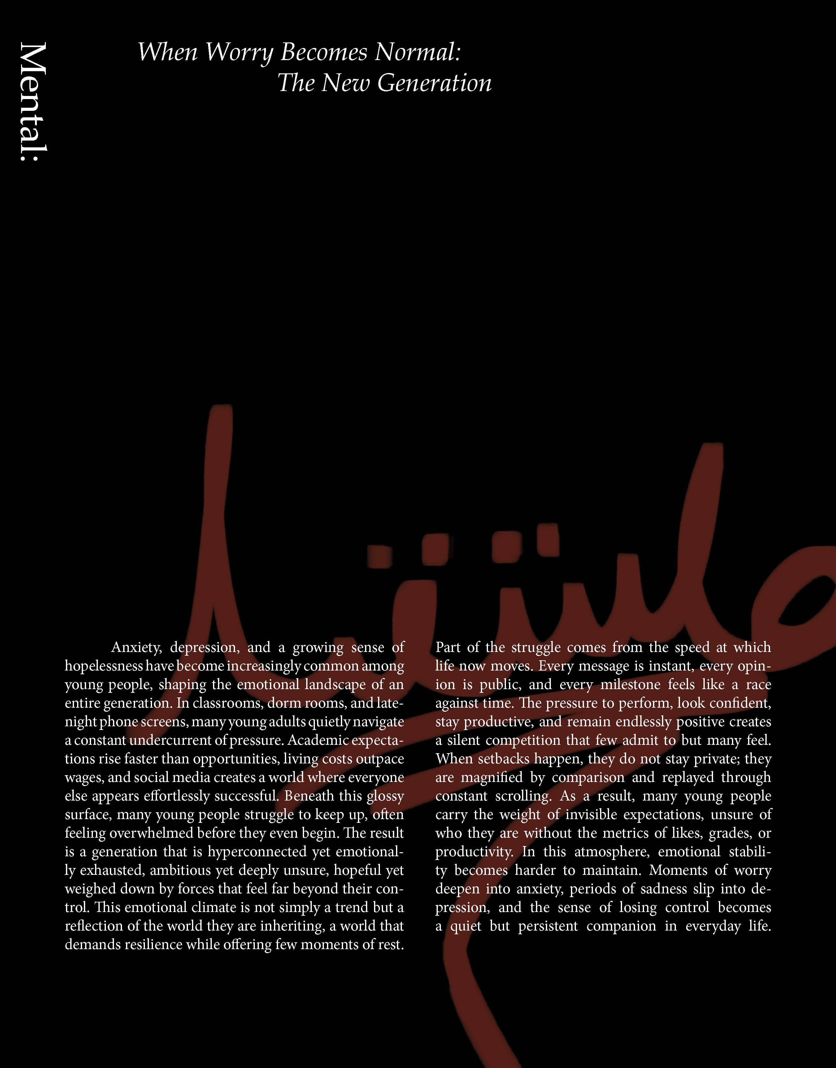 Visual work C15